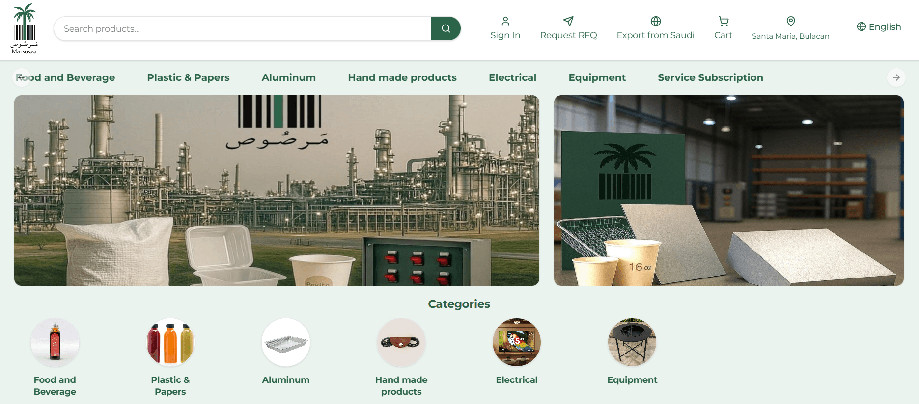 Marsos SA – Multi-Vendor eCommerce Platform